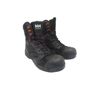 HELLY HANSEN WORKWEAR Men's ATCP Ultra Light 8" Work Boots Black Size 13M